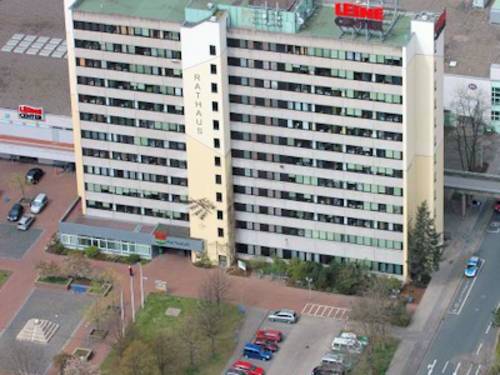 Luftansicht eines Gebäudes