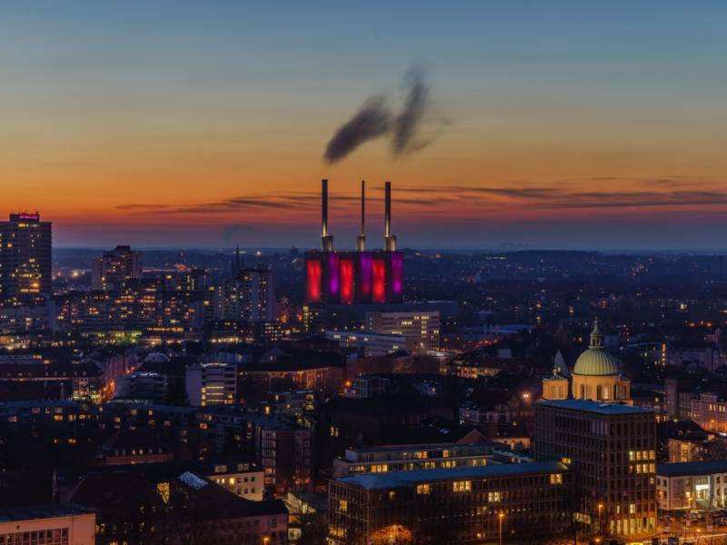 Die "Drei warmen Br&uuml;der" in Hannover-Linden.