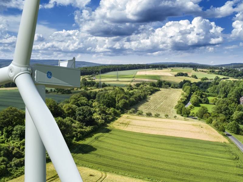 Cypress-Turbine von GE Renewable Energy.