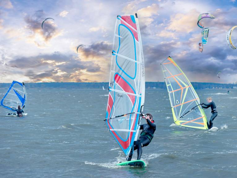 Surfen auf dem Steinhuder Meer