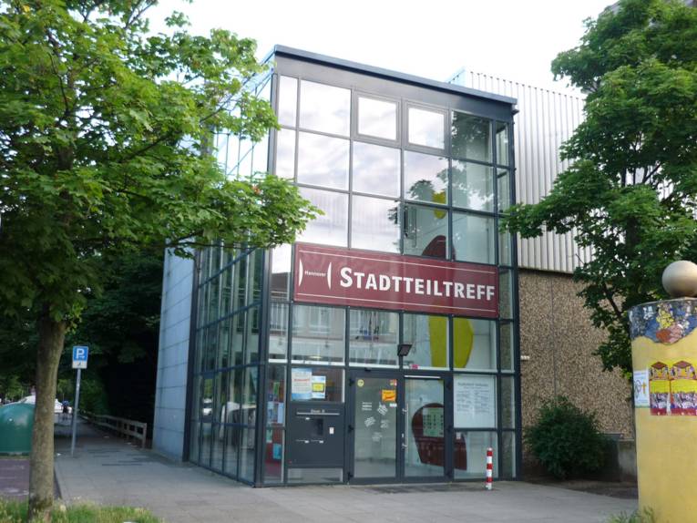 Bürgeramt Sahlkamp im gleichen Gebäude wie der Stadtteiltreff Sahlkamp